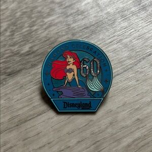 Disney Ariel Diamond Celebration Pin - Blue and Red